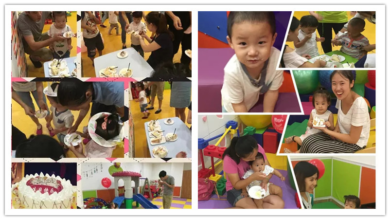 BBunion国际早教石家庄中心活动花絮：八月生日会